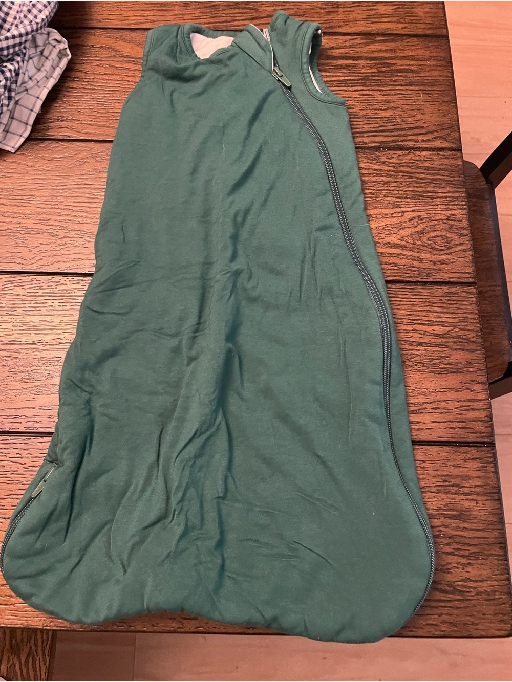 Kyte BABY Forest Green Zippered Sleep Sack - xs 1.0 Tog